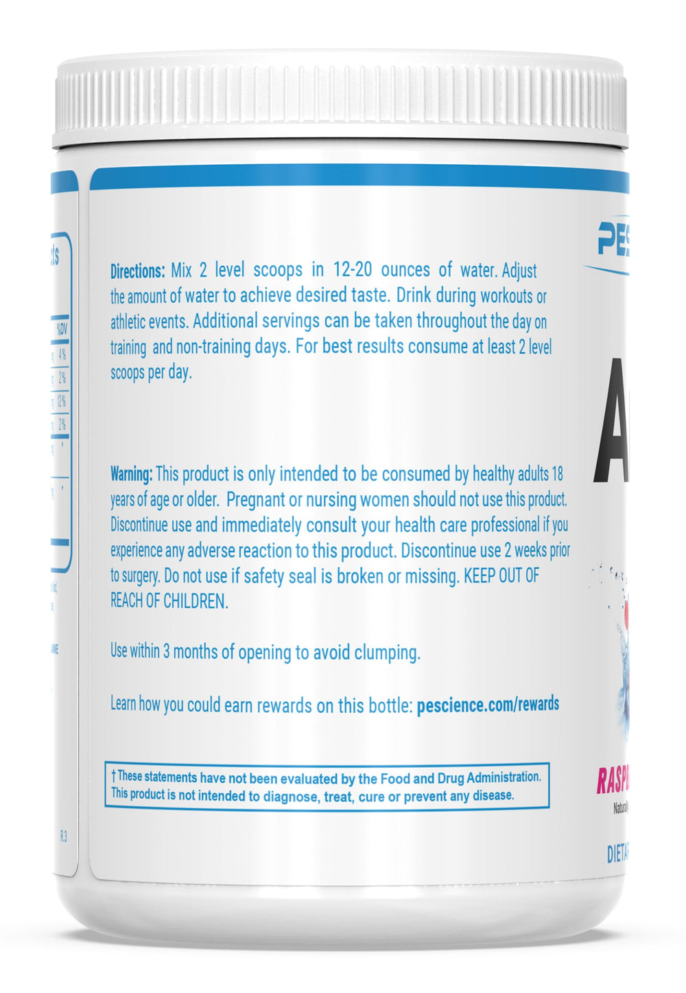 COA seal indicating third-party testing and gluten-free status