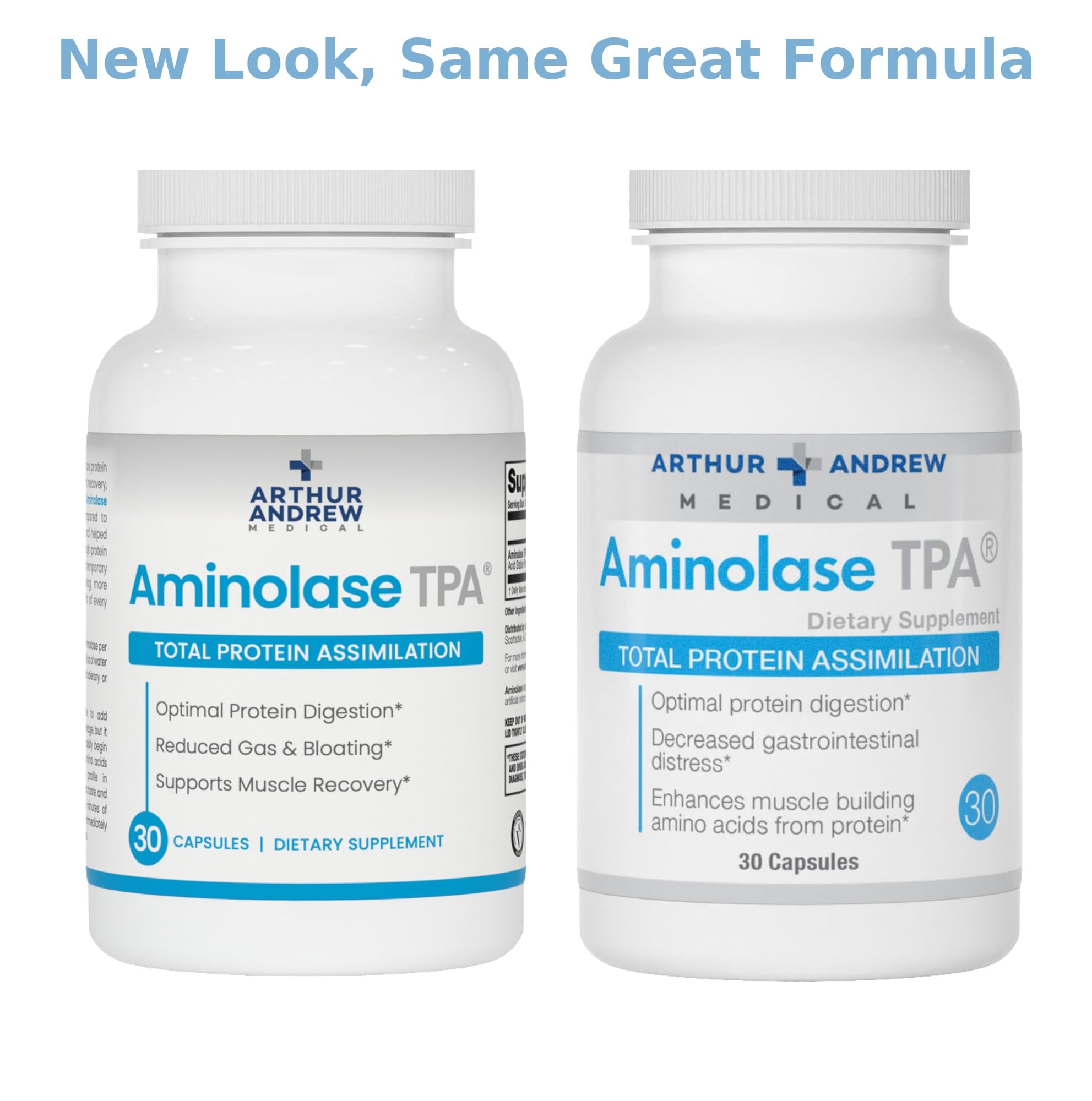 Aminolase TPA bottle – back panel