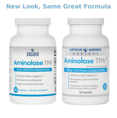 Aminolase TPA bottle – back panel