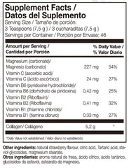 AML Sport Collagen Powder Strawberry 350g – serving scoop