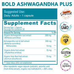 Amla and Holy Basil adaptogens for stress relief