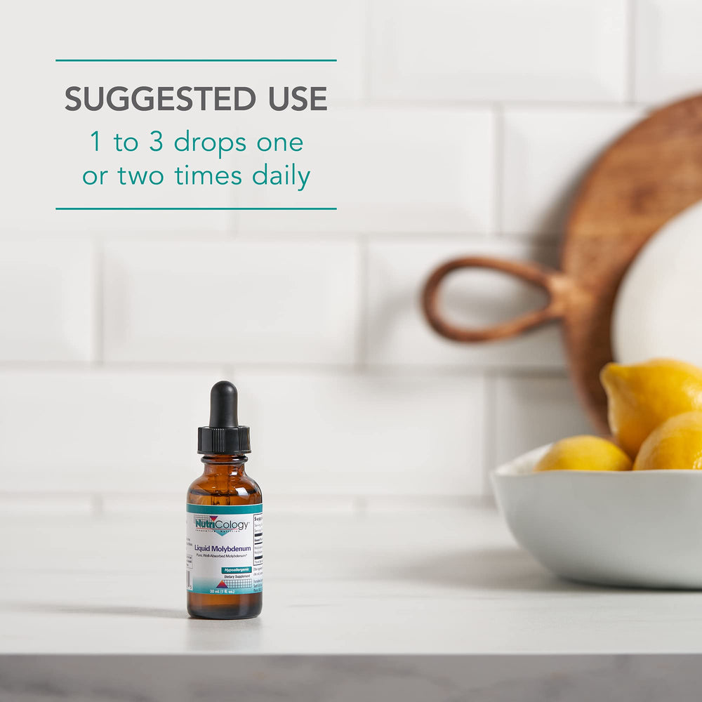Ammonium molybdate liquid form illustration