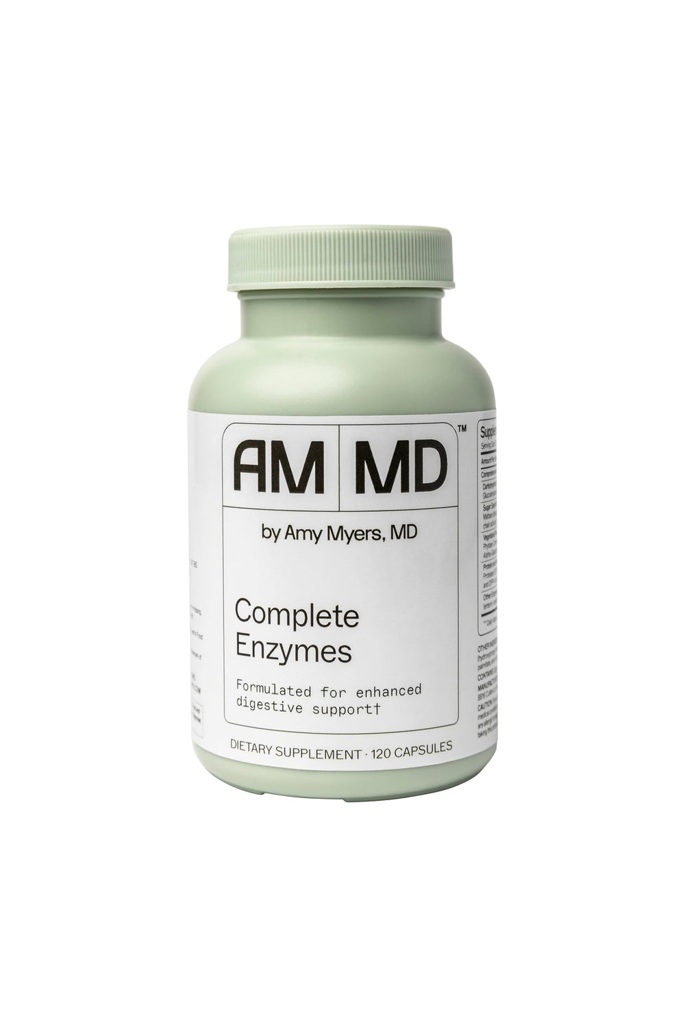 Amy Myers MD Complete Enzymes bottle front view