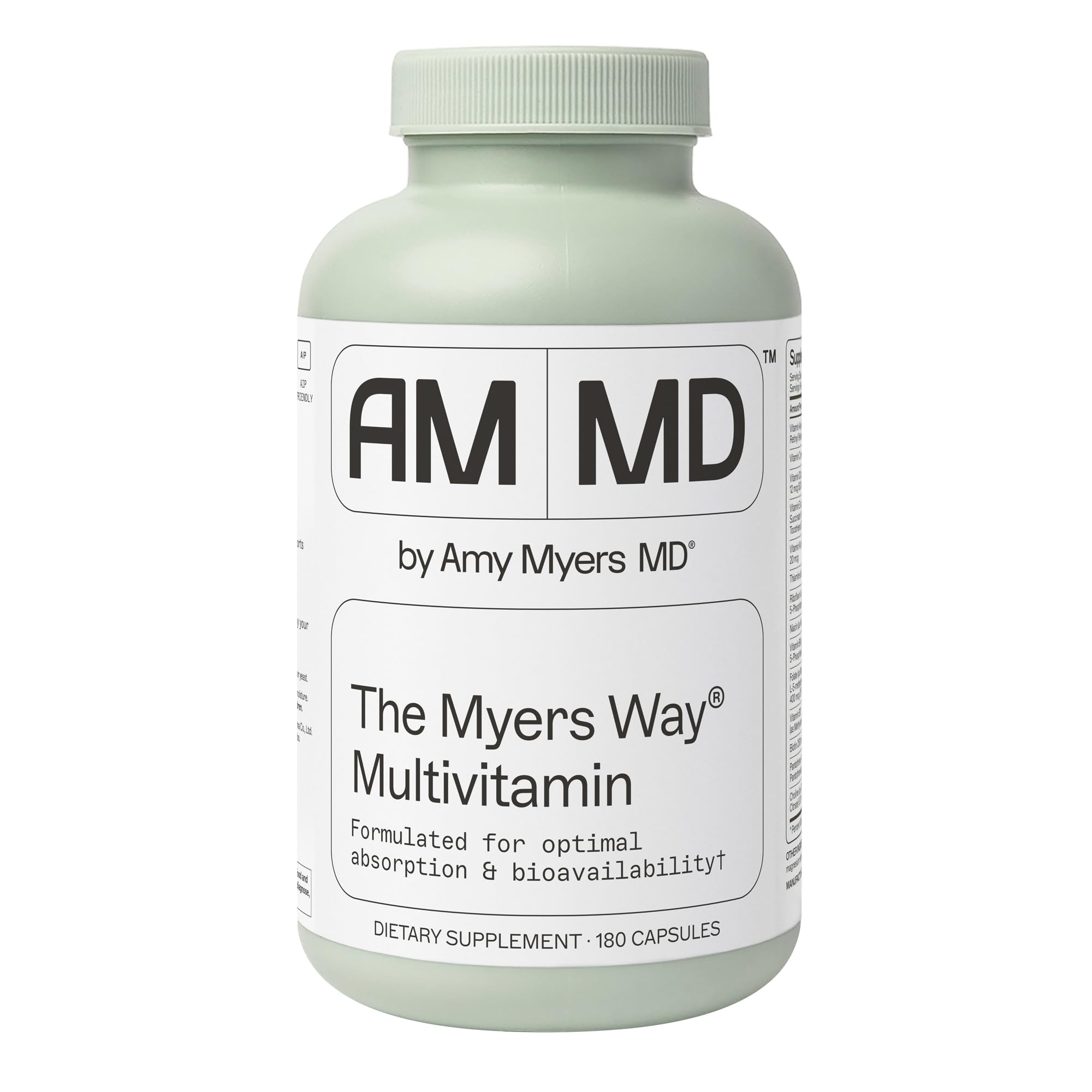 Amy Myers MD The Myers Way Multivitamin bottle front view