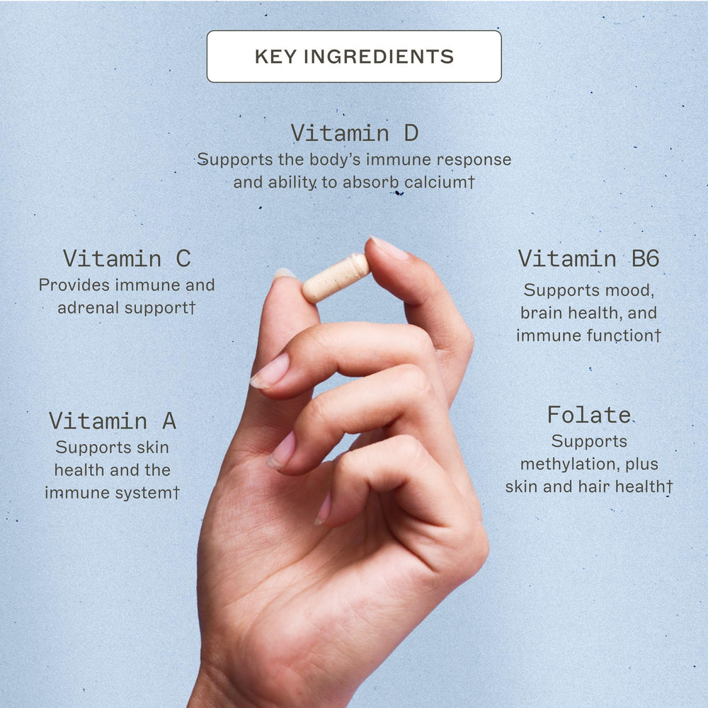 AMMD iron-free daily multivitamin product shot