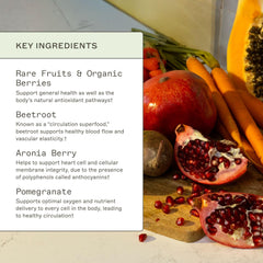 Pouring Organic Reds Superfood Powder into a shaker