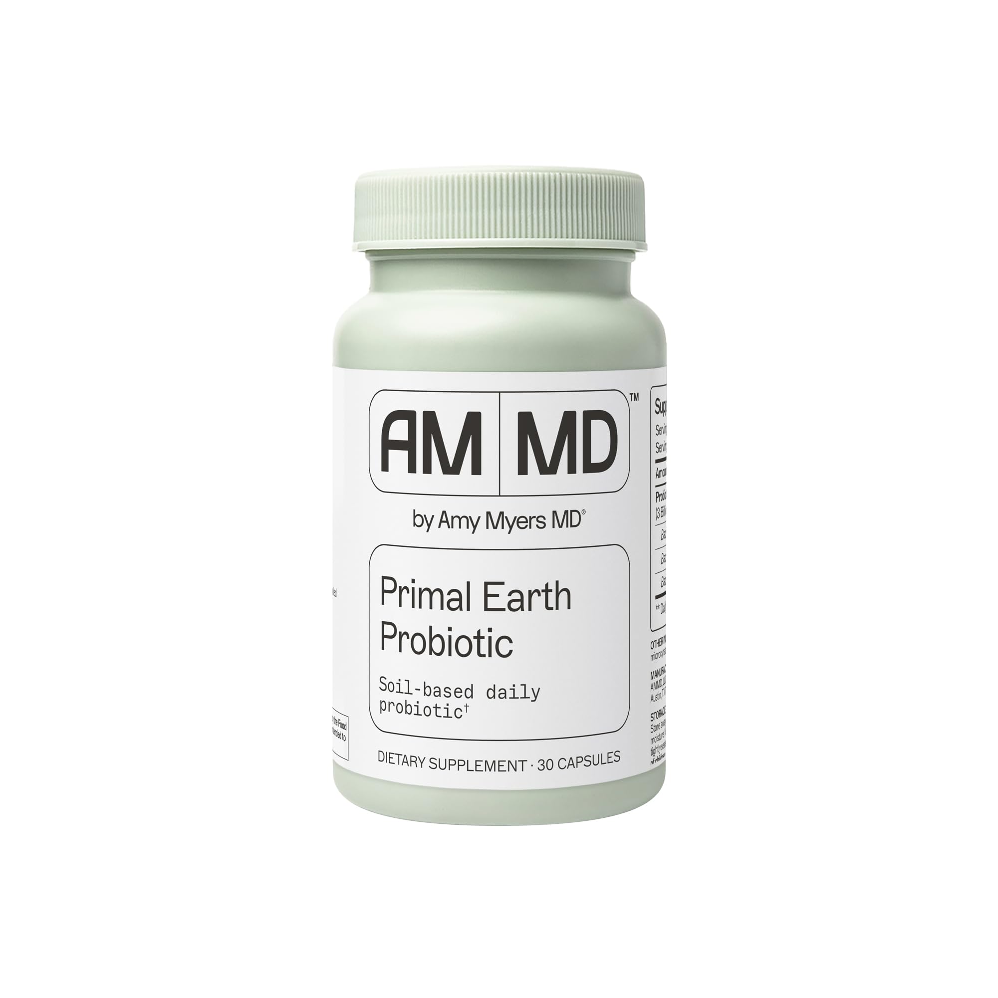 Amy Myers MD Primal Earth Probiotic bottle