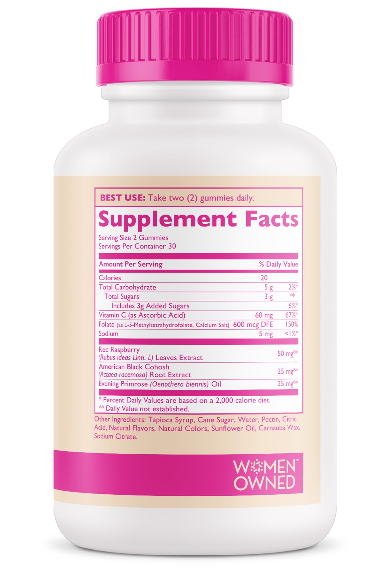 Menopause support and hormonal balance gummies