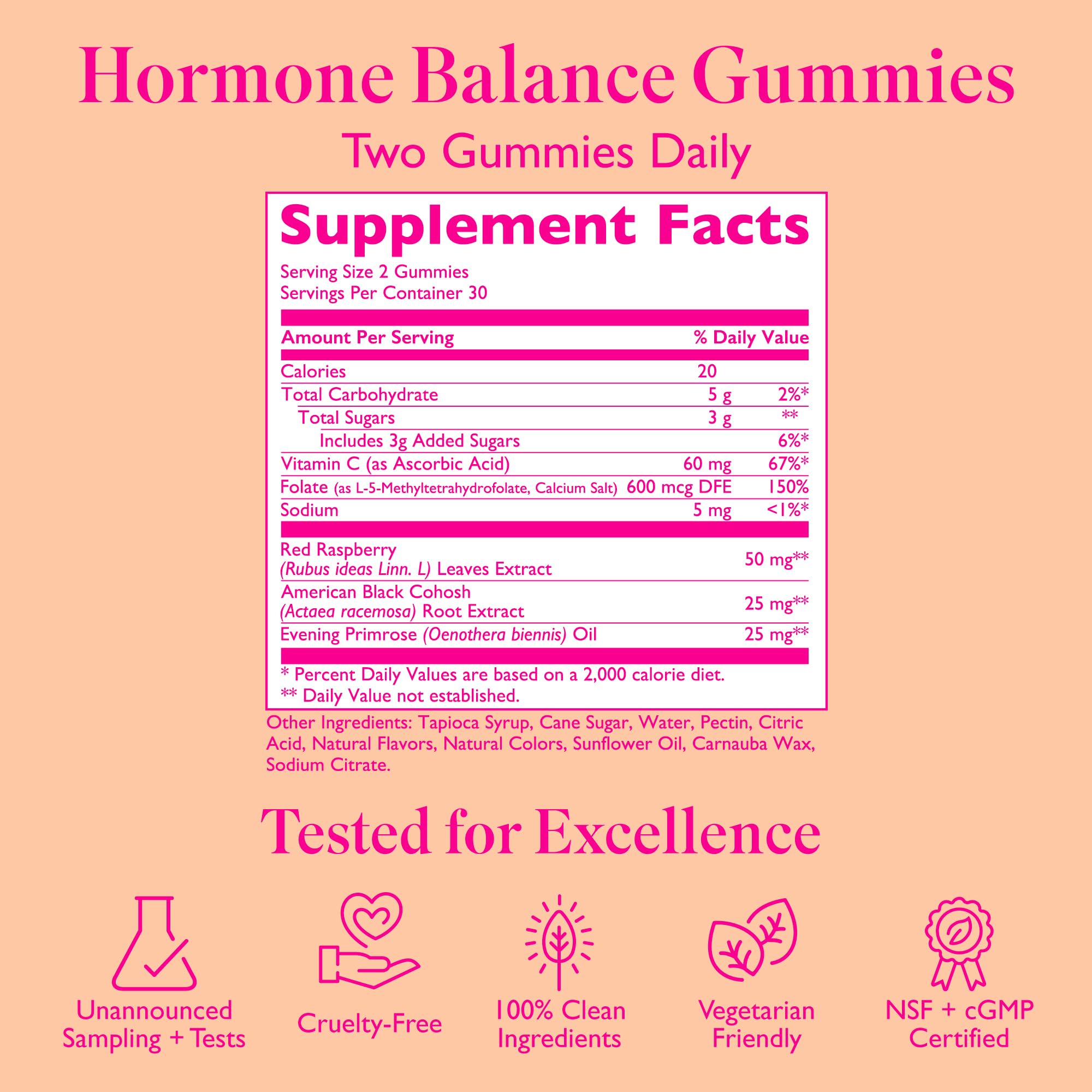 Mood and energy support with Hormone Balance Gummies