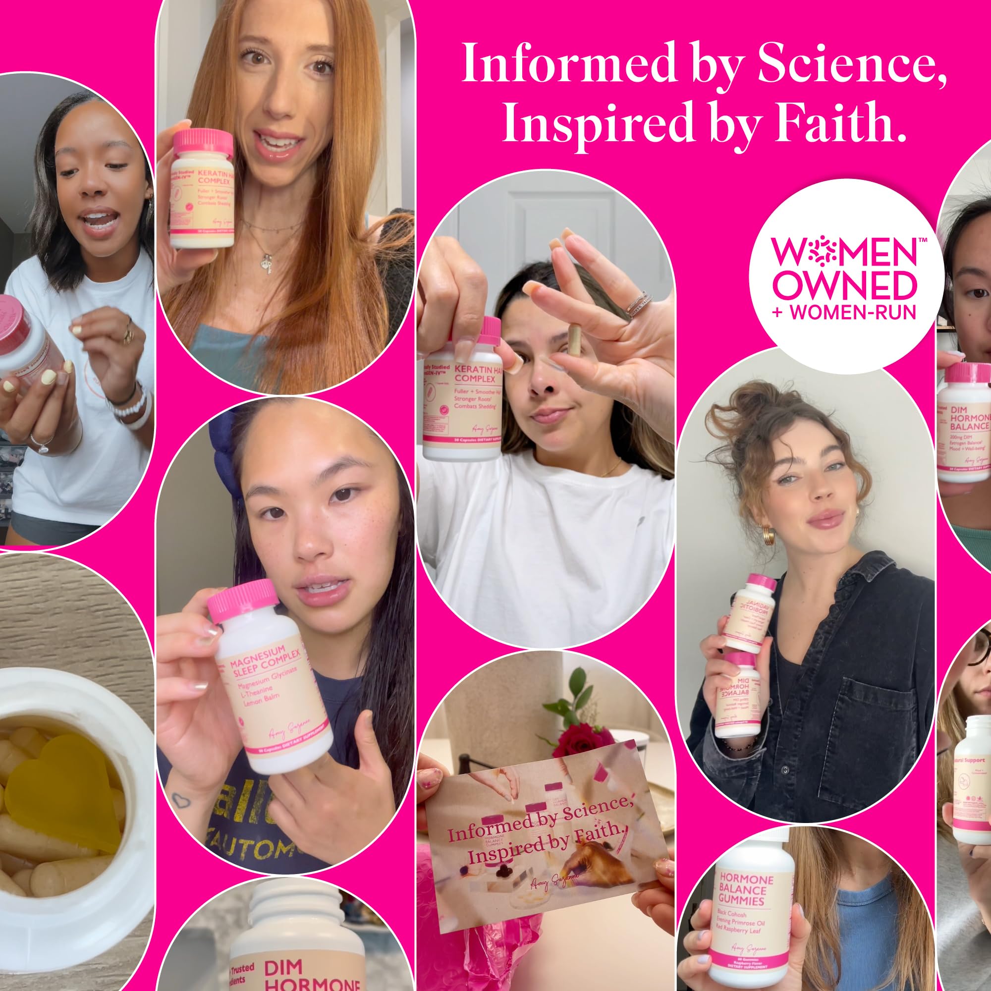 PMS support for menstrual cycle balance with gummies