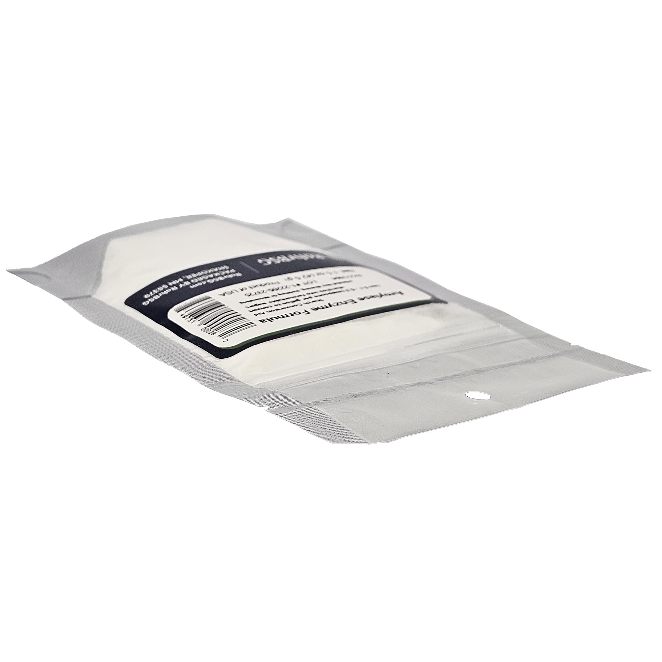 Another side view of Amylase enzyme 1.5 oz bottle