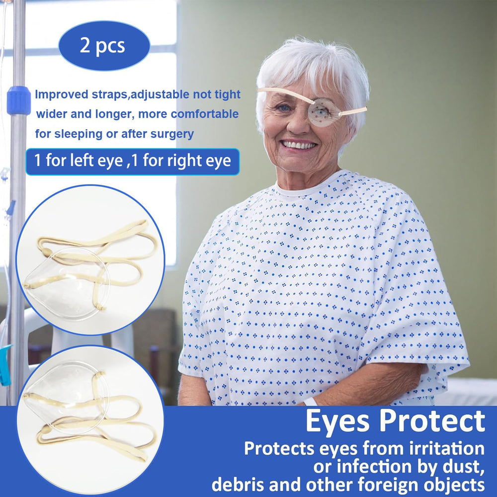 AMZVIO eye shield after cataract surgery in beige - image 6