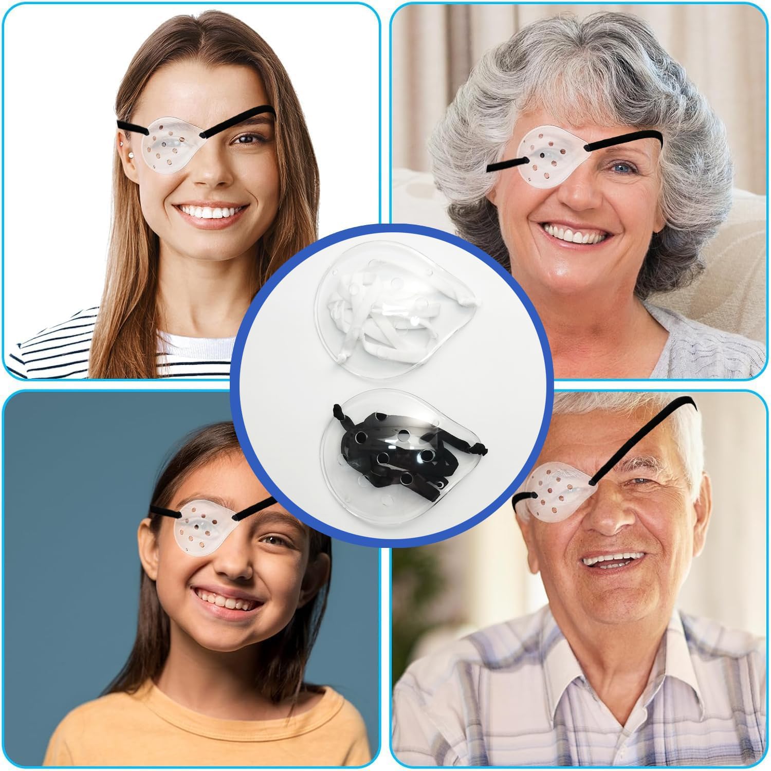 Eye shield suitable for showering after surgery