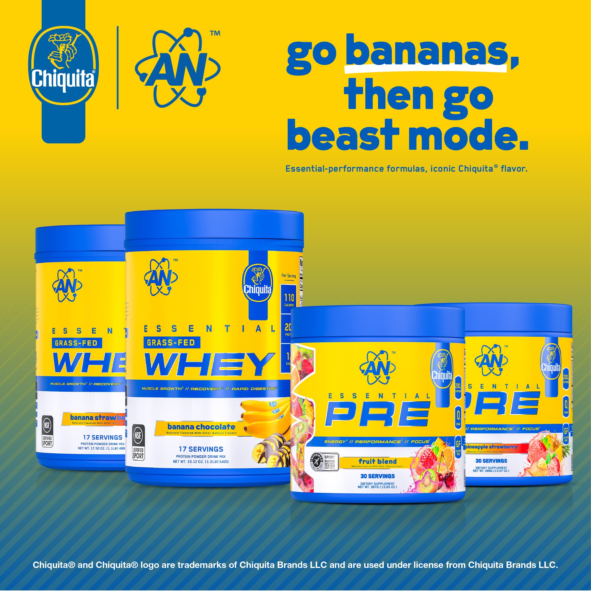 Ingredients list showing Creatine Monohydrate and Beta-Alanine