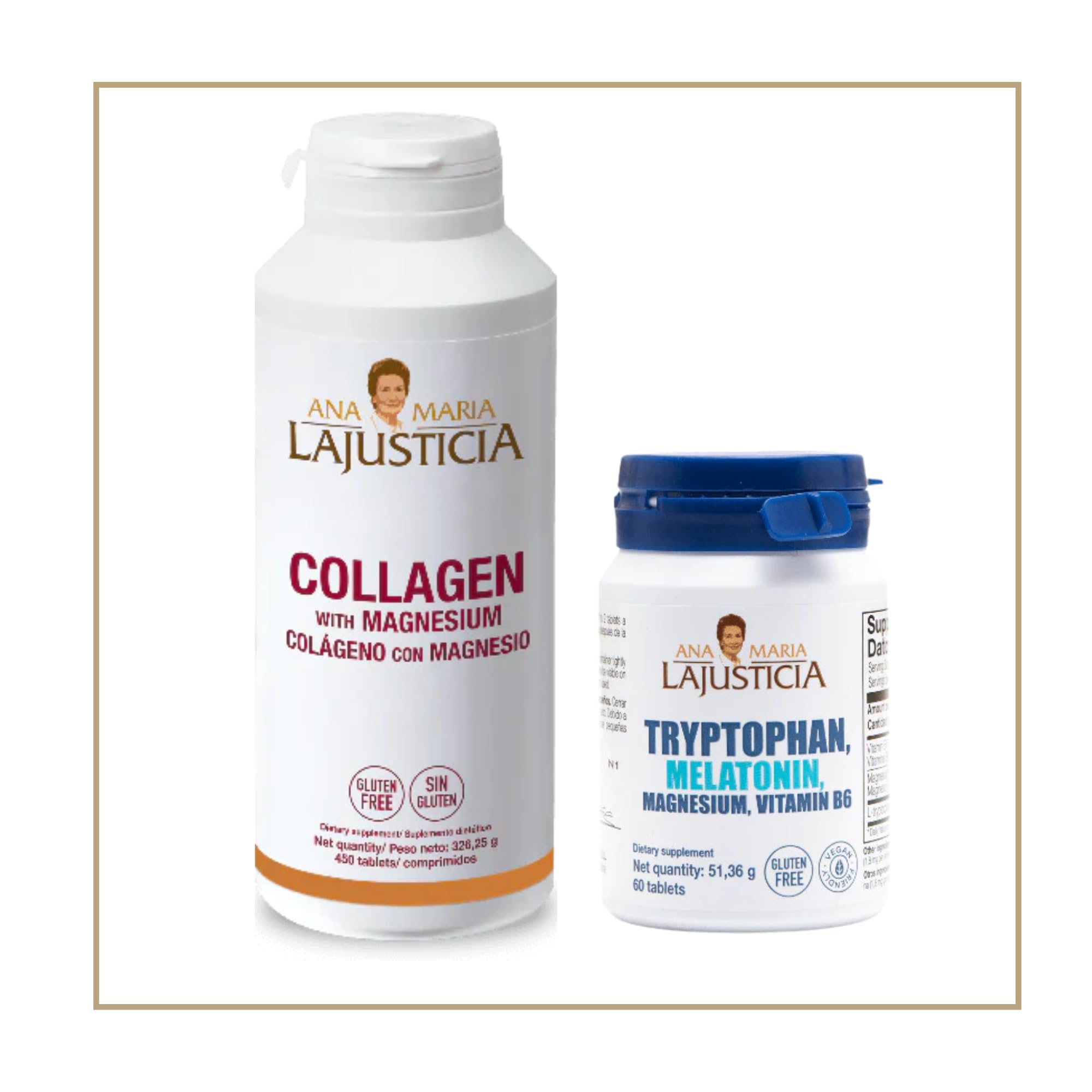 Product image: Ana Maria Lajusticia Collagen with Magnesium 450 tablets