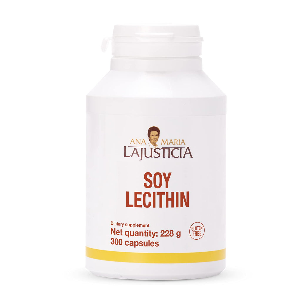 Ana Maria Lajusticia Soy Lecithin 300 Capsules bottle