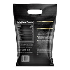 Side view of the tub showing 25 servings