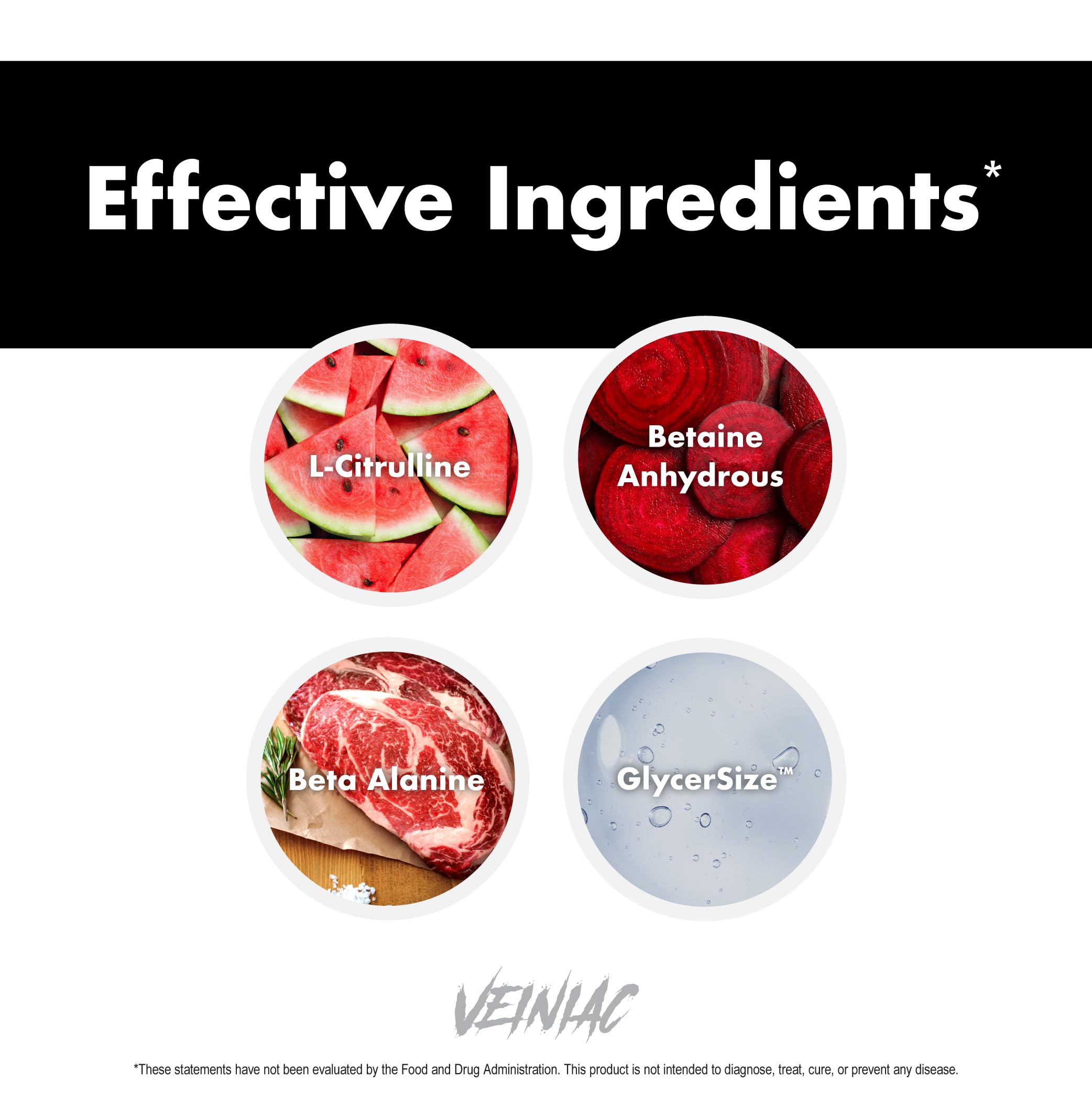 Anabolic Warfare Veiniac pump visual demonstrates enhanced blood flow during training.