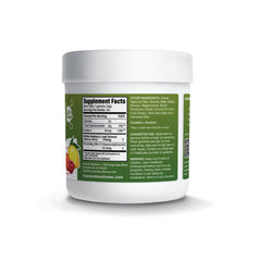 Ananda Wellness white mulberry leaf extract gummies closeup highlights natural ingredients for mindful eating.
