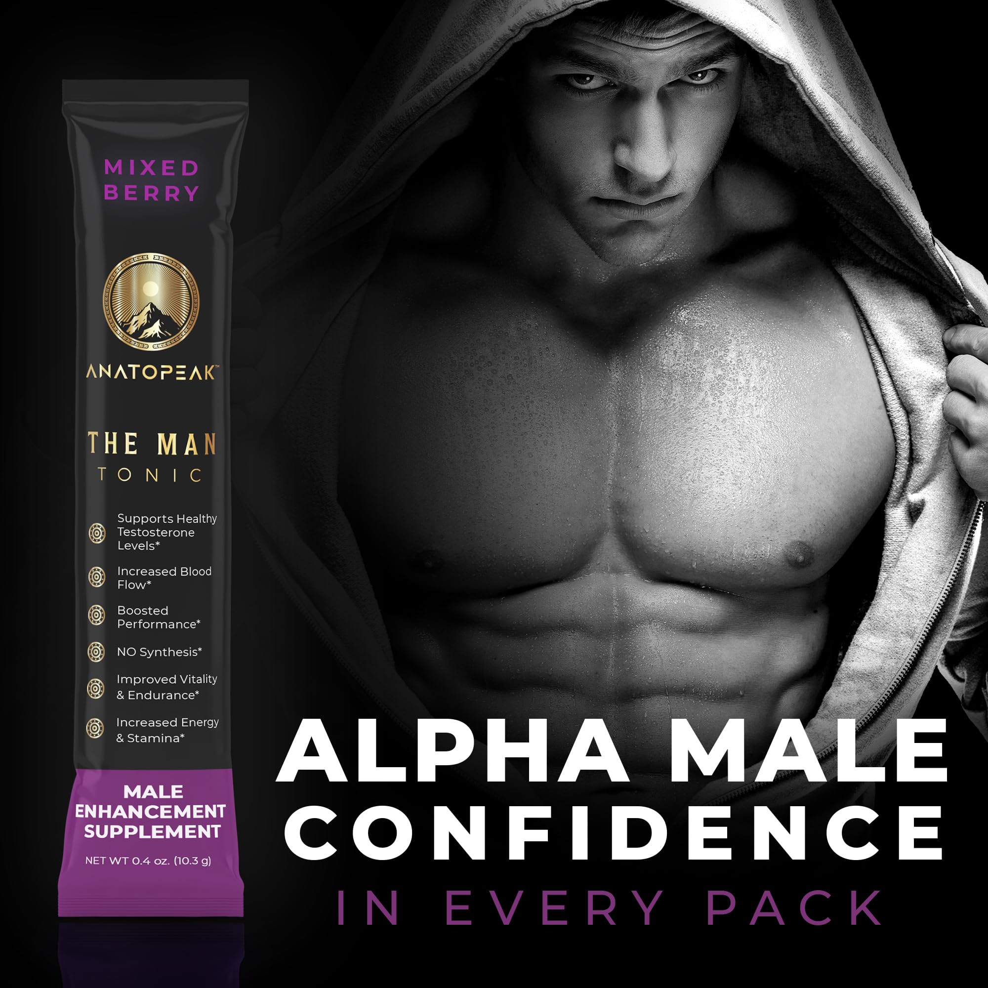 Ingredients highlight: Tongkat Ali, Maca, L-Citrulline and L-Arginine