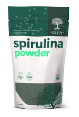Ancestral Roots Organic Spirulina Powder 5 oz front view