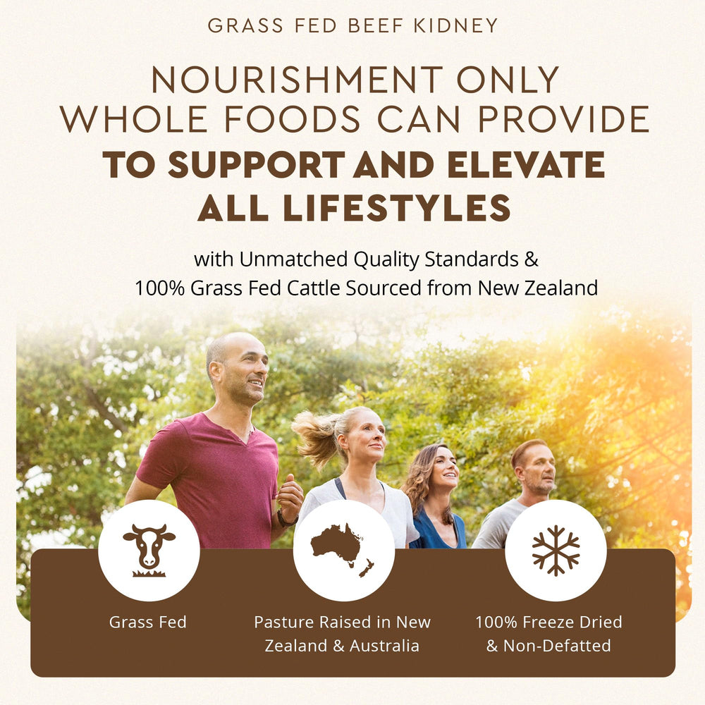 Packaging of Ancestral Supplements Grass-Fed Beef Kidney capsules