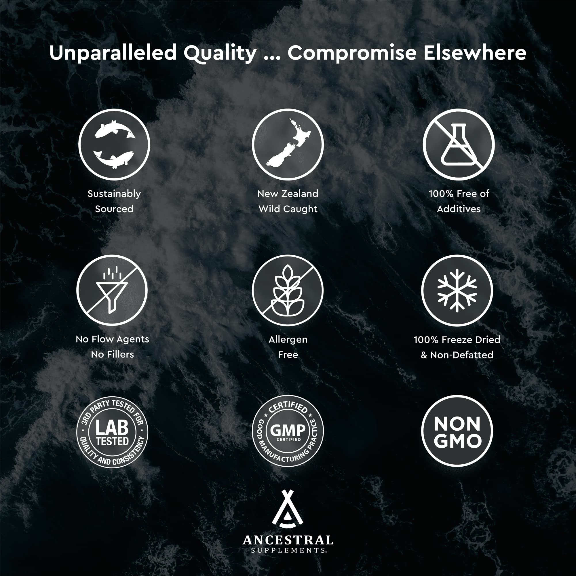 MSC-certified sustainable fishery seal on packaging