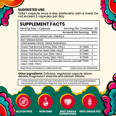 Packaging design for ANCIENT DIOSA liver capsules