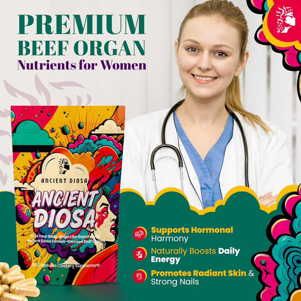 Female-focused wellness representation for hormone balance