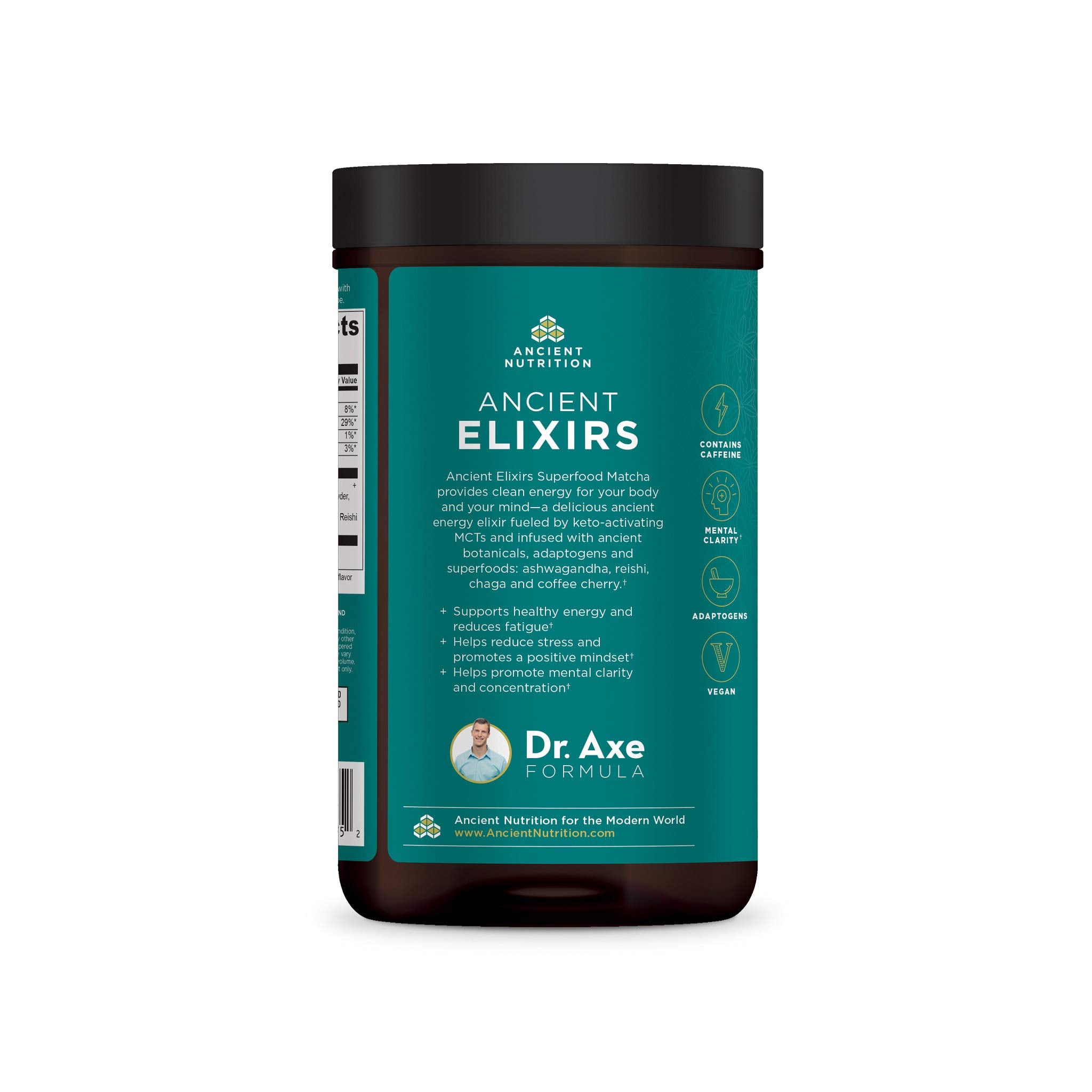 Caffeine per serving: 135 mg on the label
