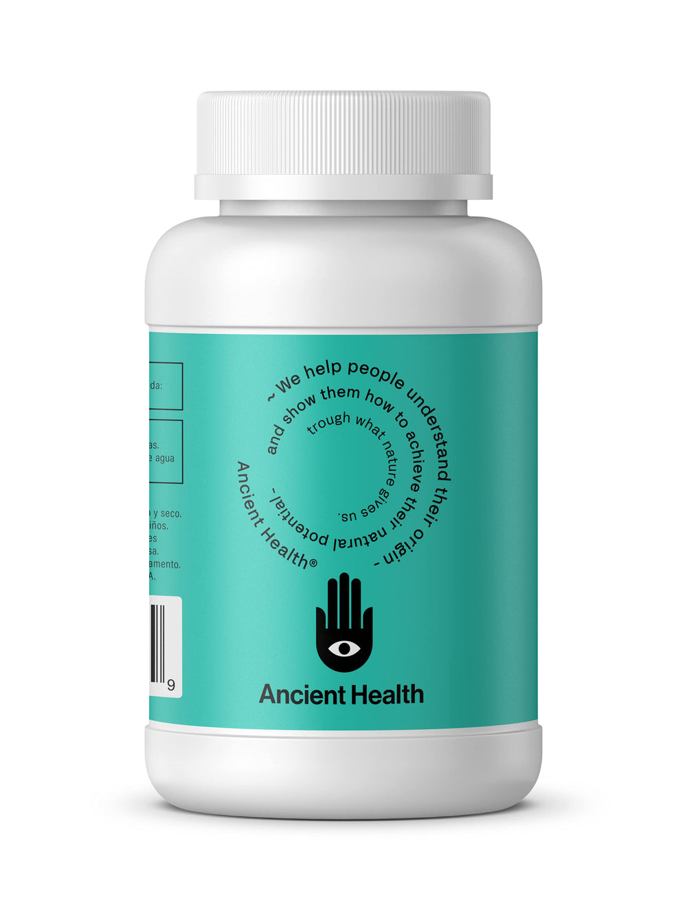 Close-up of ultra-fine, micronized Clinoptilolite powder inside a capsule