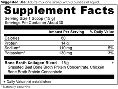 Three collagen types I, II and III from chicken, beef and turkey