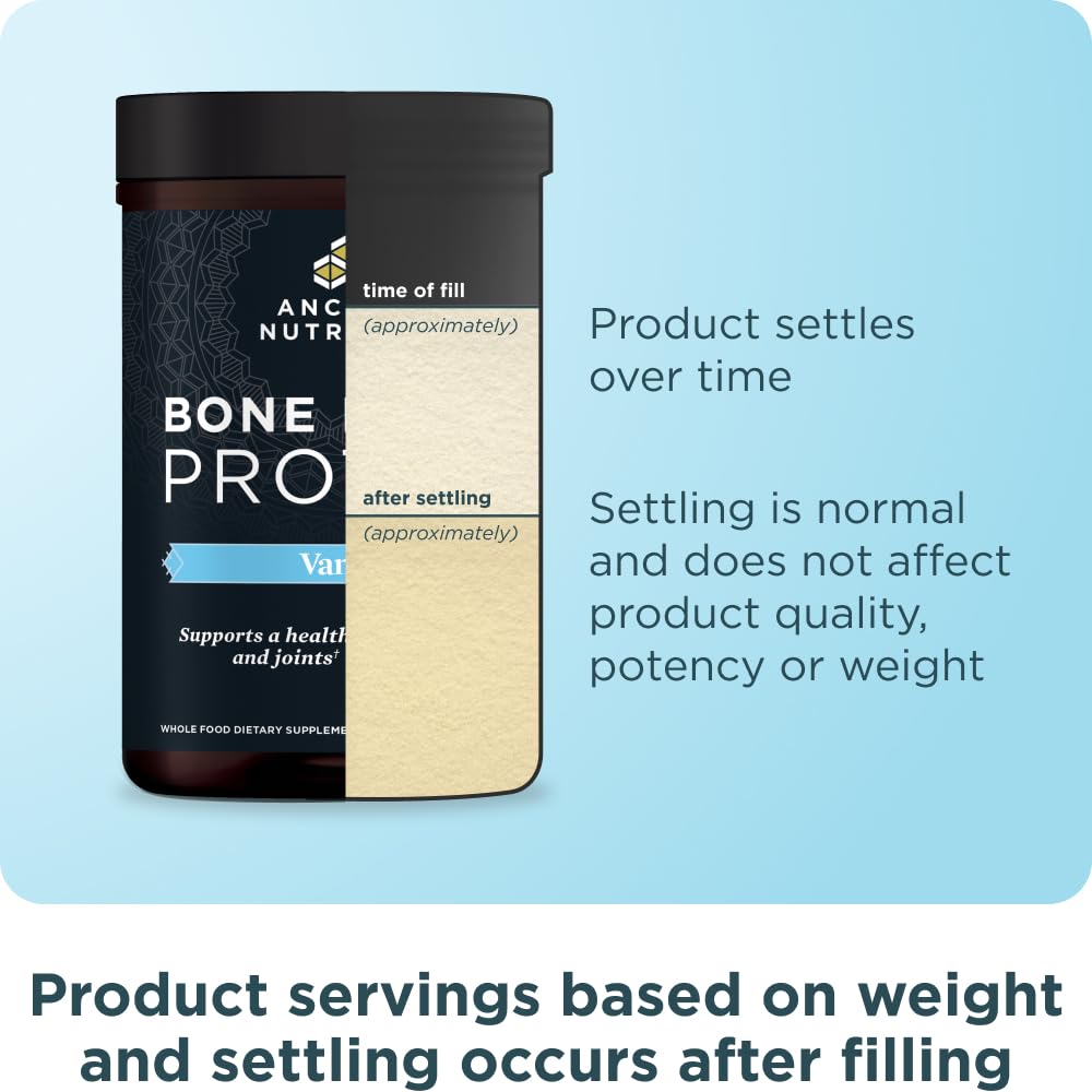 Serving suggestion: vanilla bone broth protein powder in smoothie