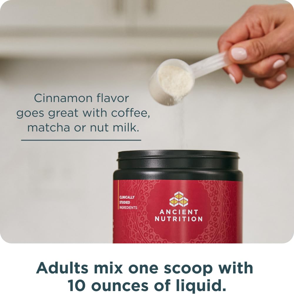 Prepared cinnamon-flavored collagen drink