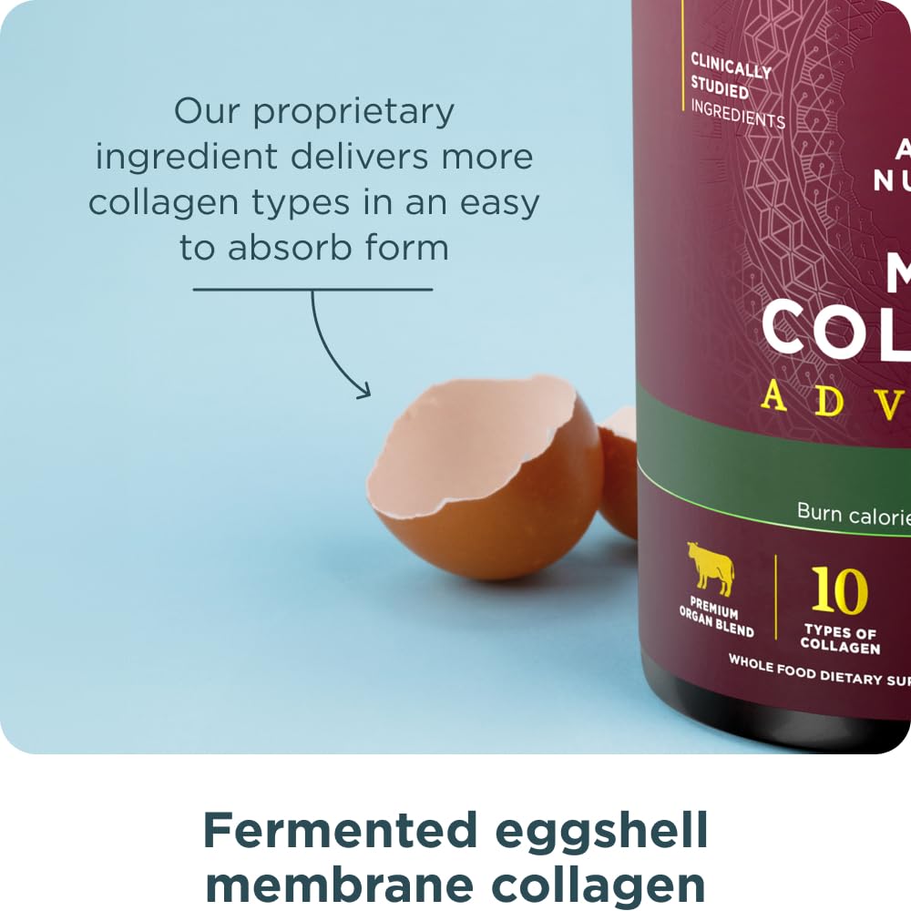 Product packaging with Ancient Nutrition logo