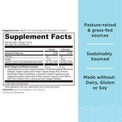 Second packaging image of Ancient Nutrition Gut Restore Collagen Powder