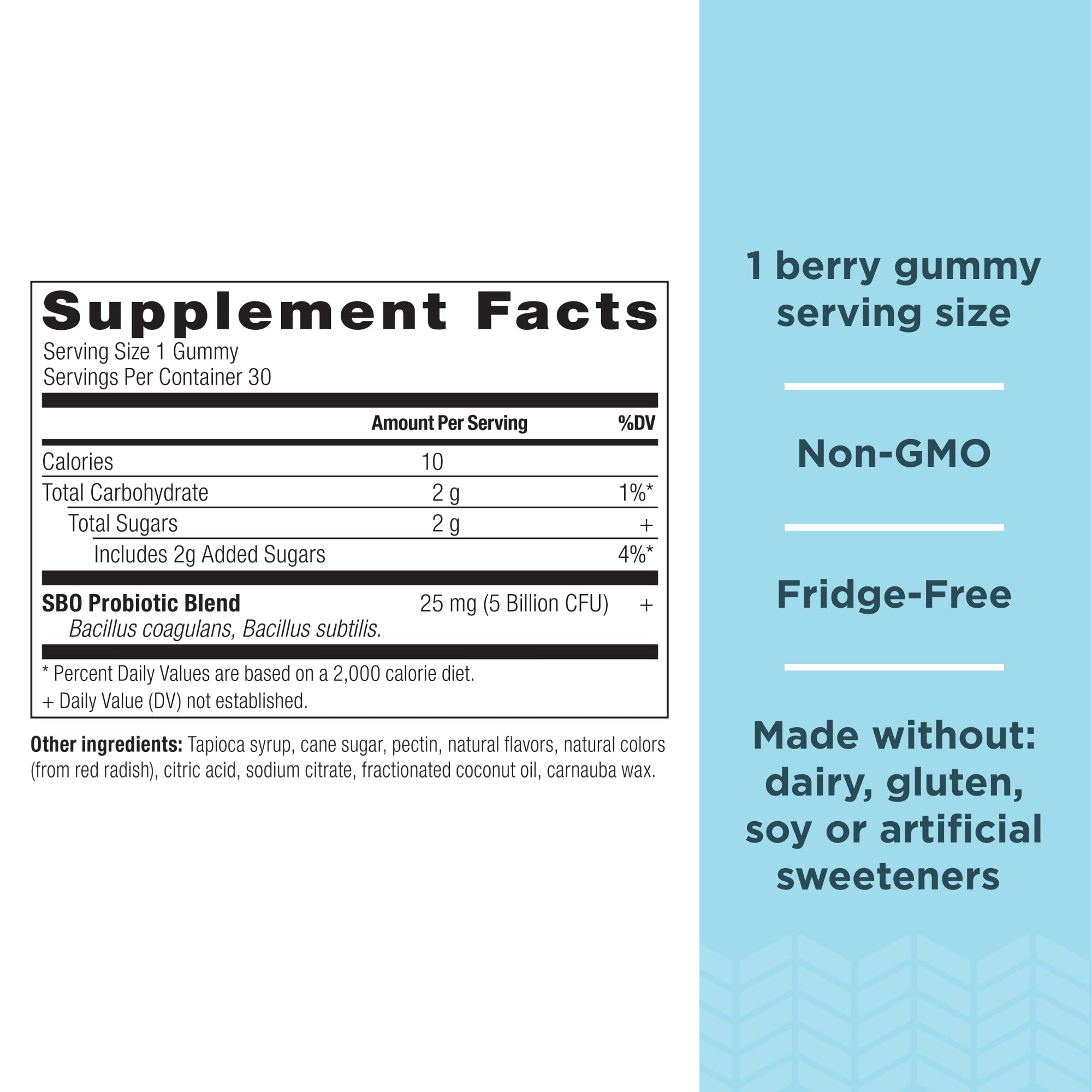 Close-up of berry-flavored gummy texture