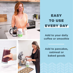 Prepared drink of collagen peptides mixed with water