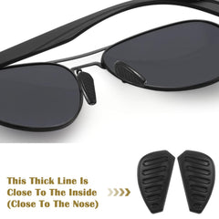Ten nose pads ready for replacement