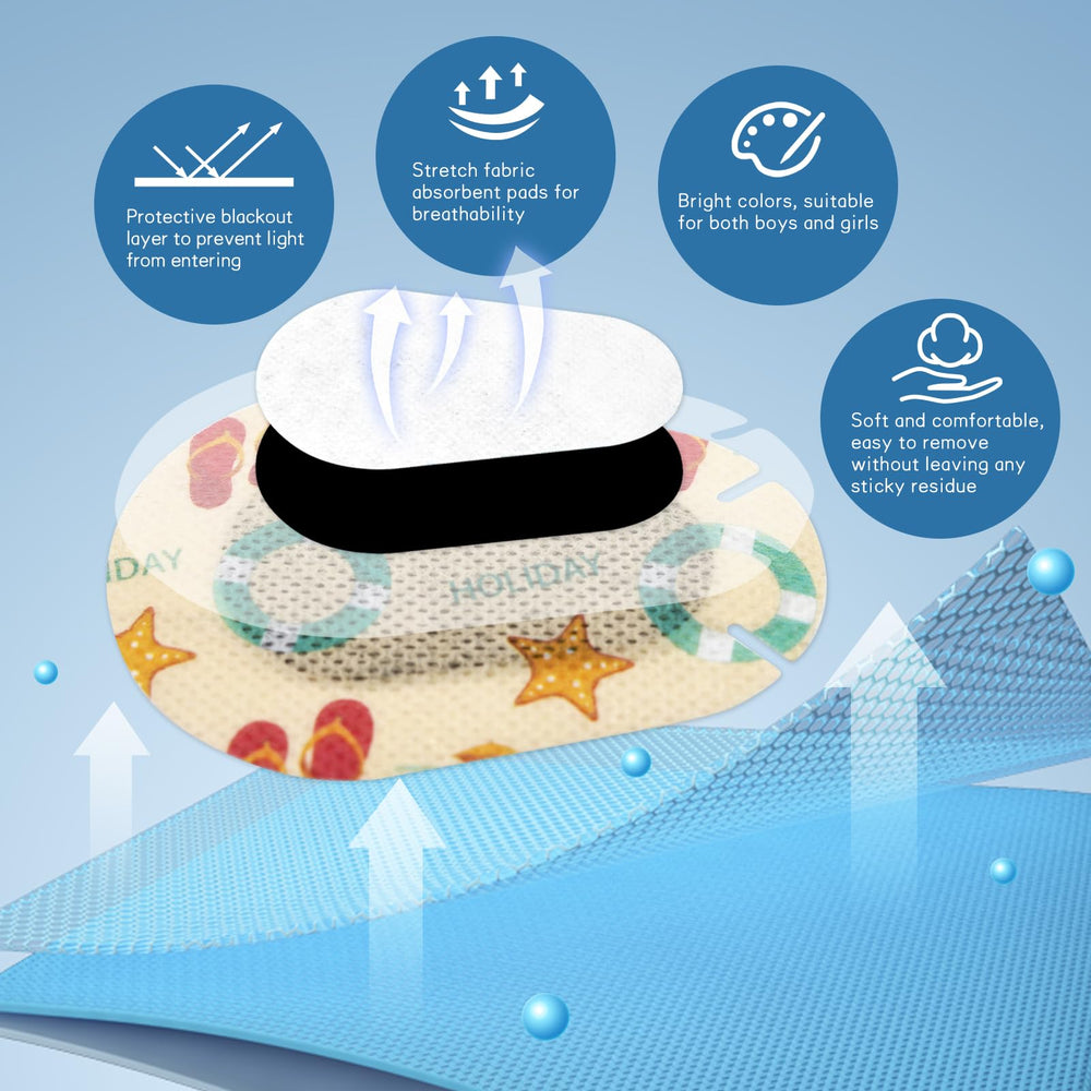 Cute cartoon patterns for kid-friendly eye patch options