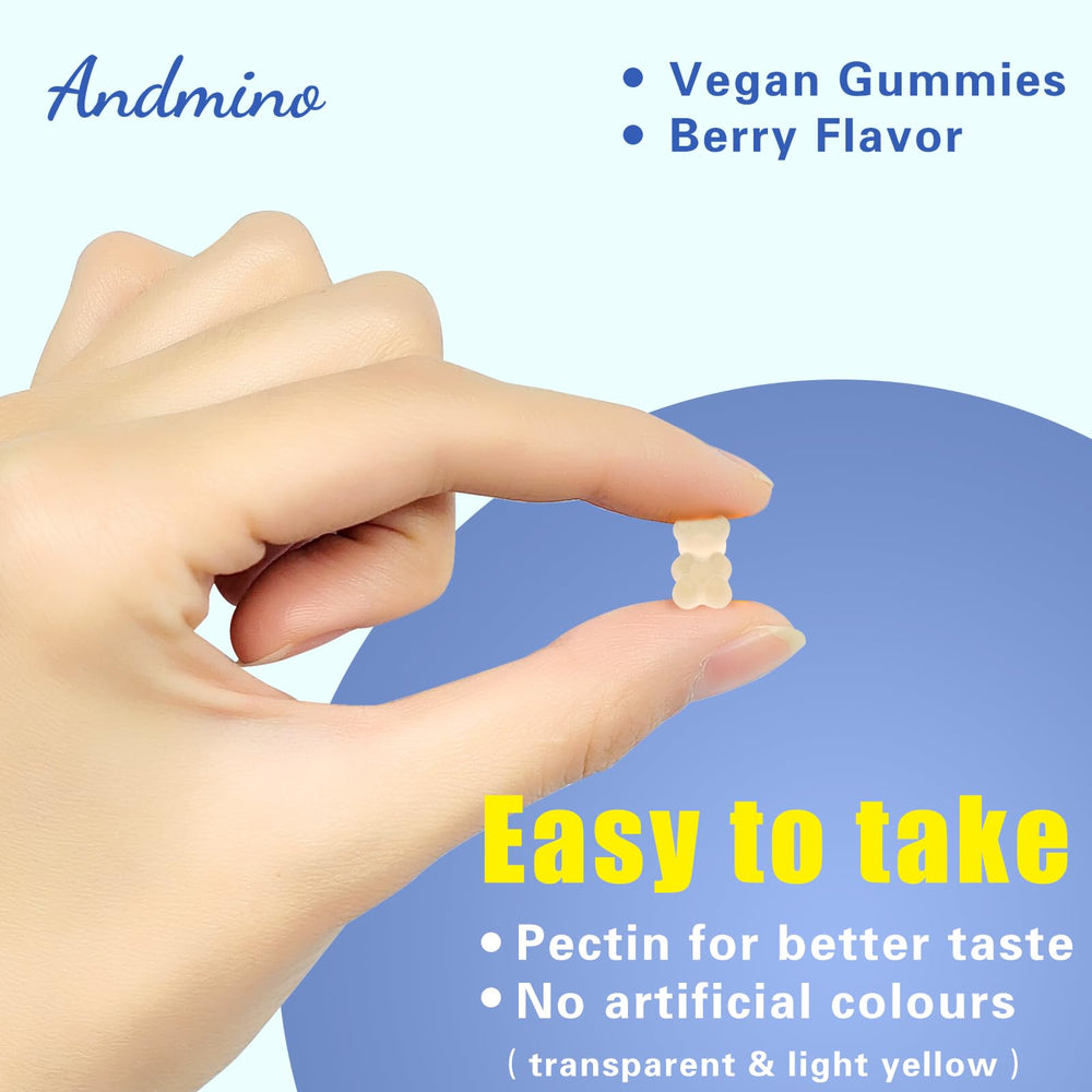 GMP-certified manufacturing facility for Andmino lysine gummies