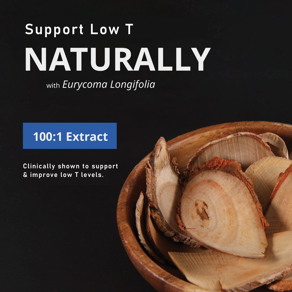 Andro400 T Booster ingredients listing featuring Tongkat Ali and L-Arginine for performance support