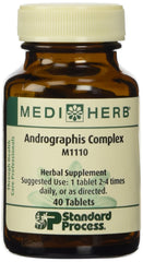 Mediherb Andrographis Complex 40 Tabs bottle label