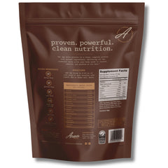 Serving scoop of Anea Egg White Protein Chocolate