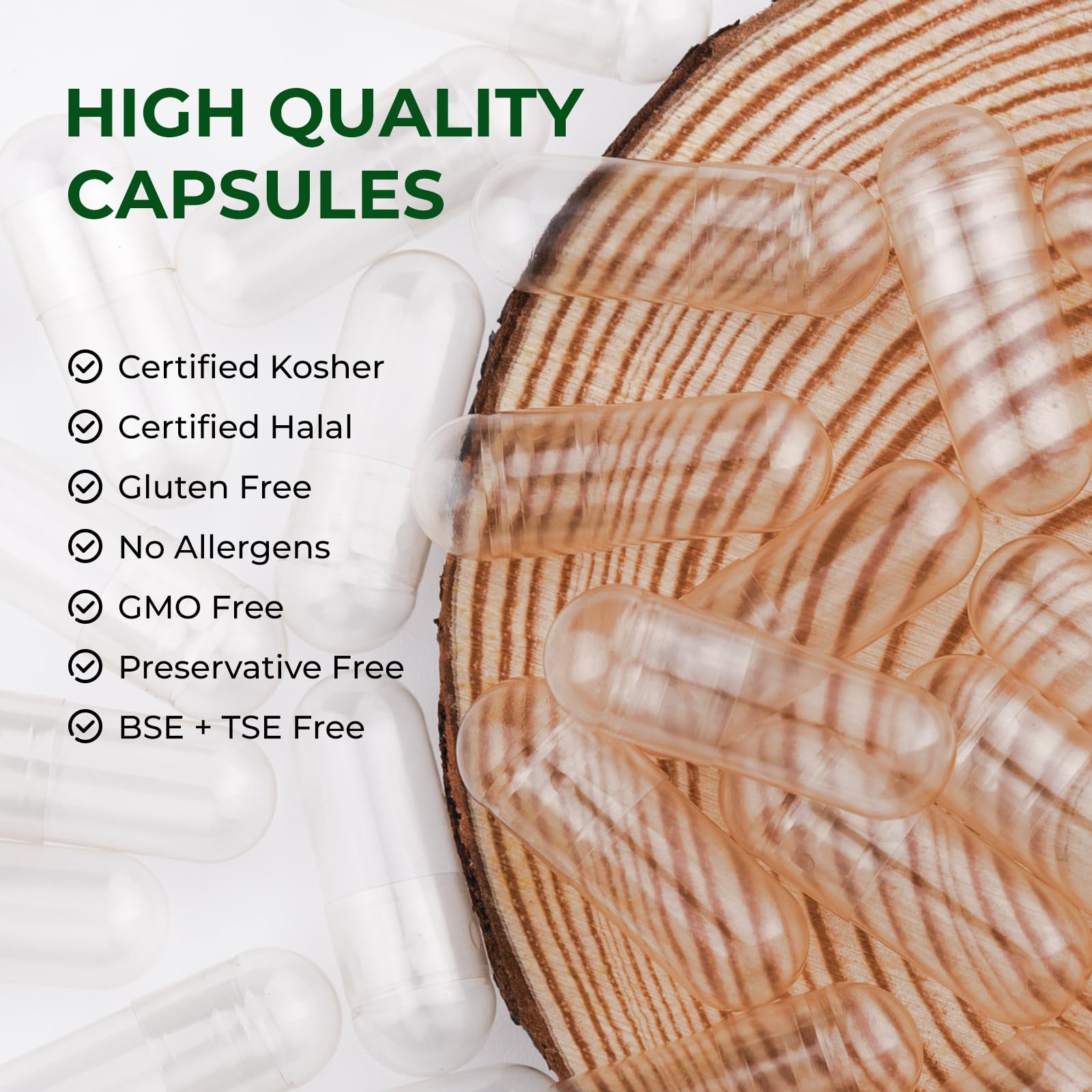 Filling kit for capsules made with HPMC