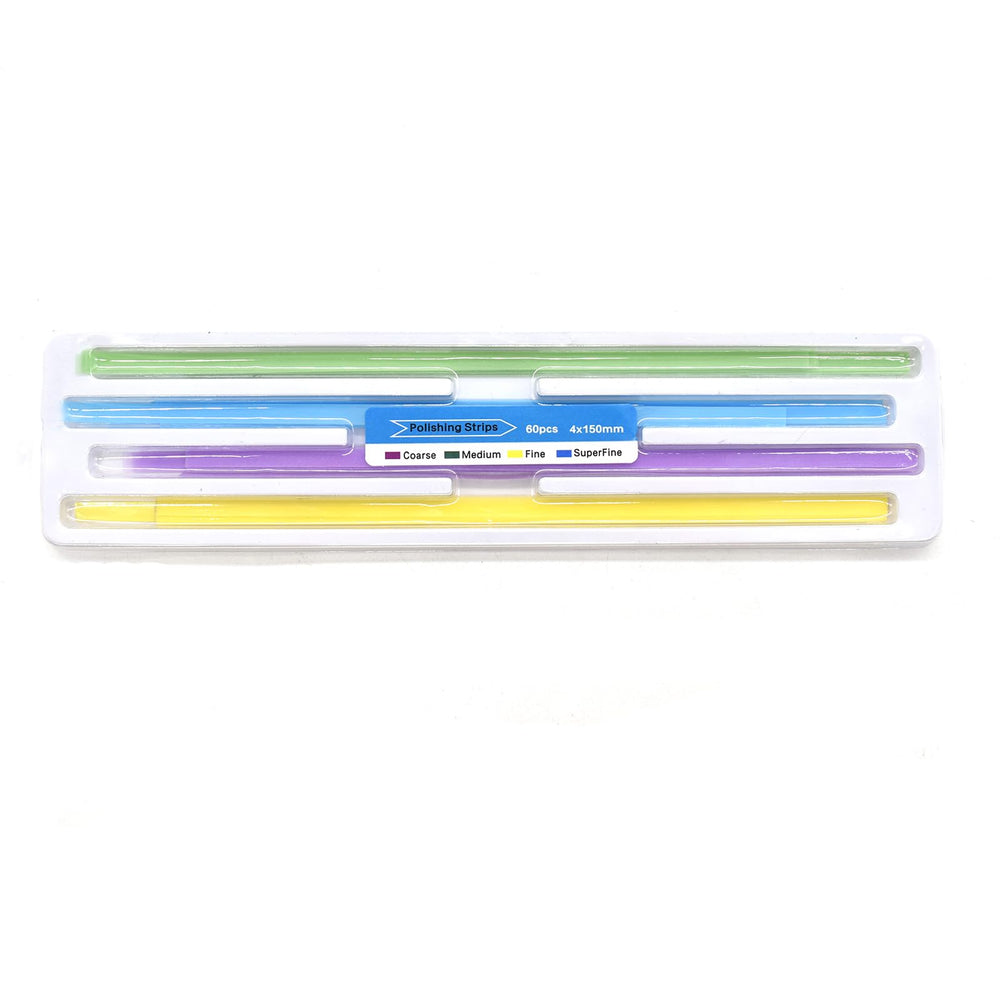 Four sizes color-coded: Coarse Purple, Medium Green, Fine Yellow, Super Fine Blue