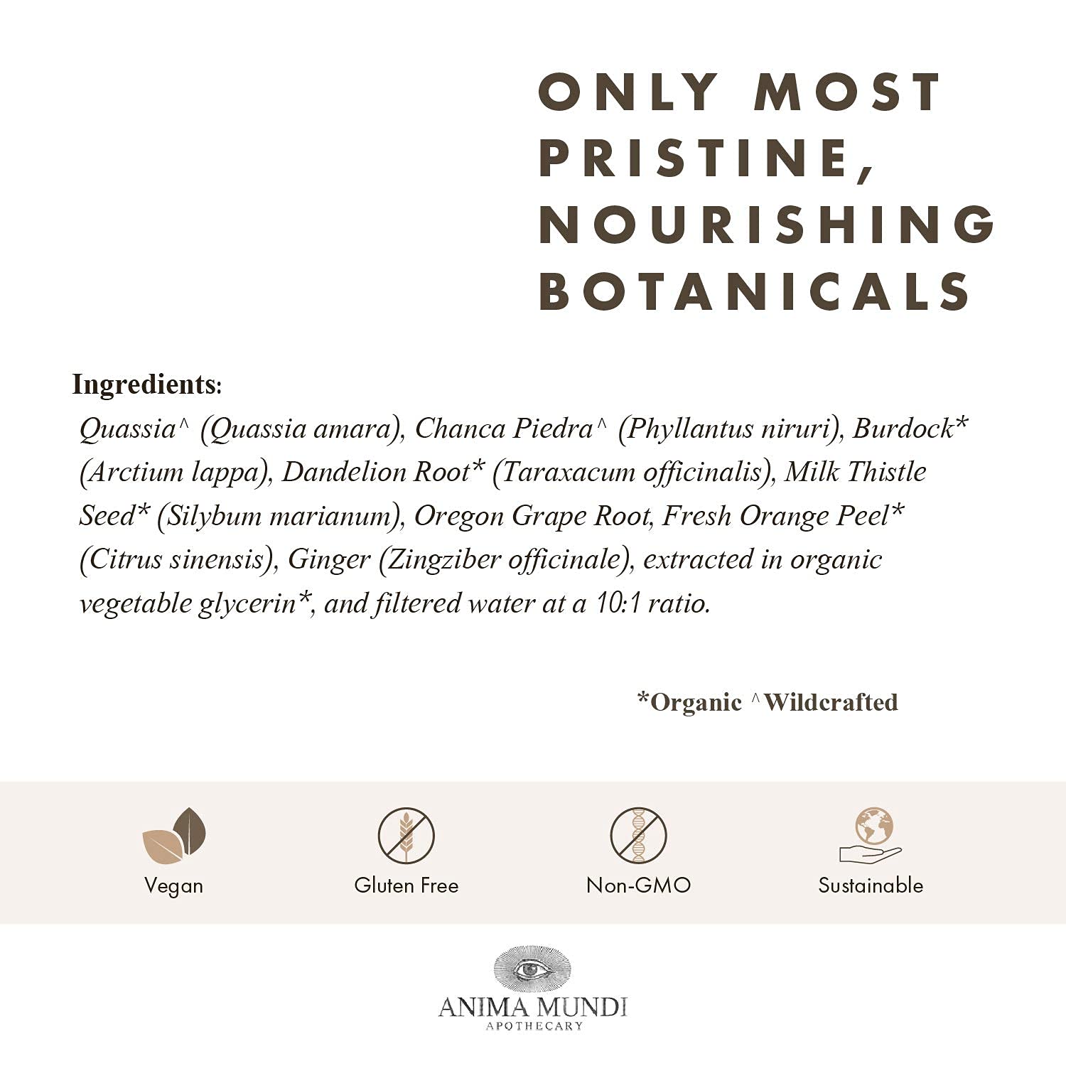 Alcohol-free version options for Amargo Digestive Bitters