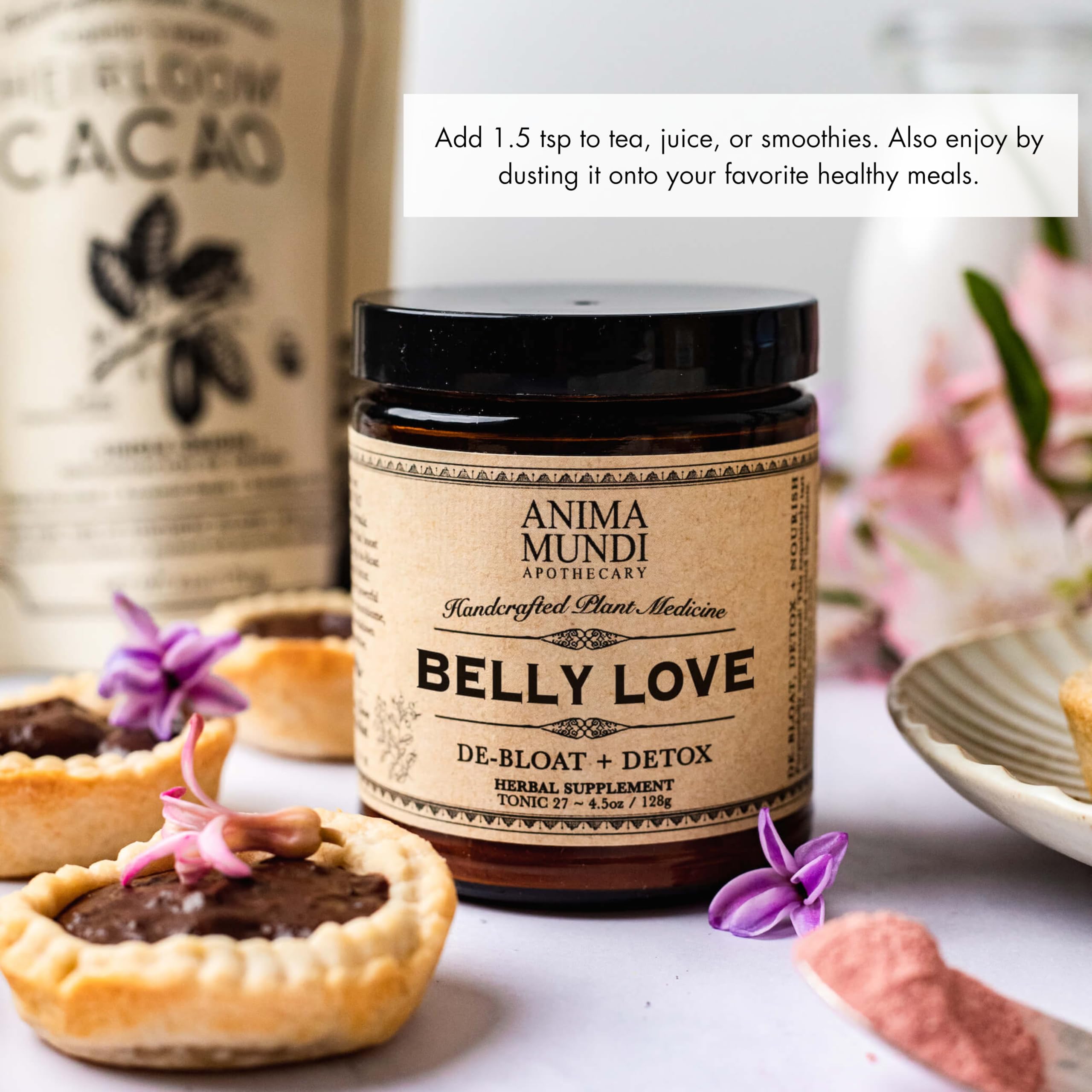 Packaging of Belly Love Powder
