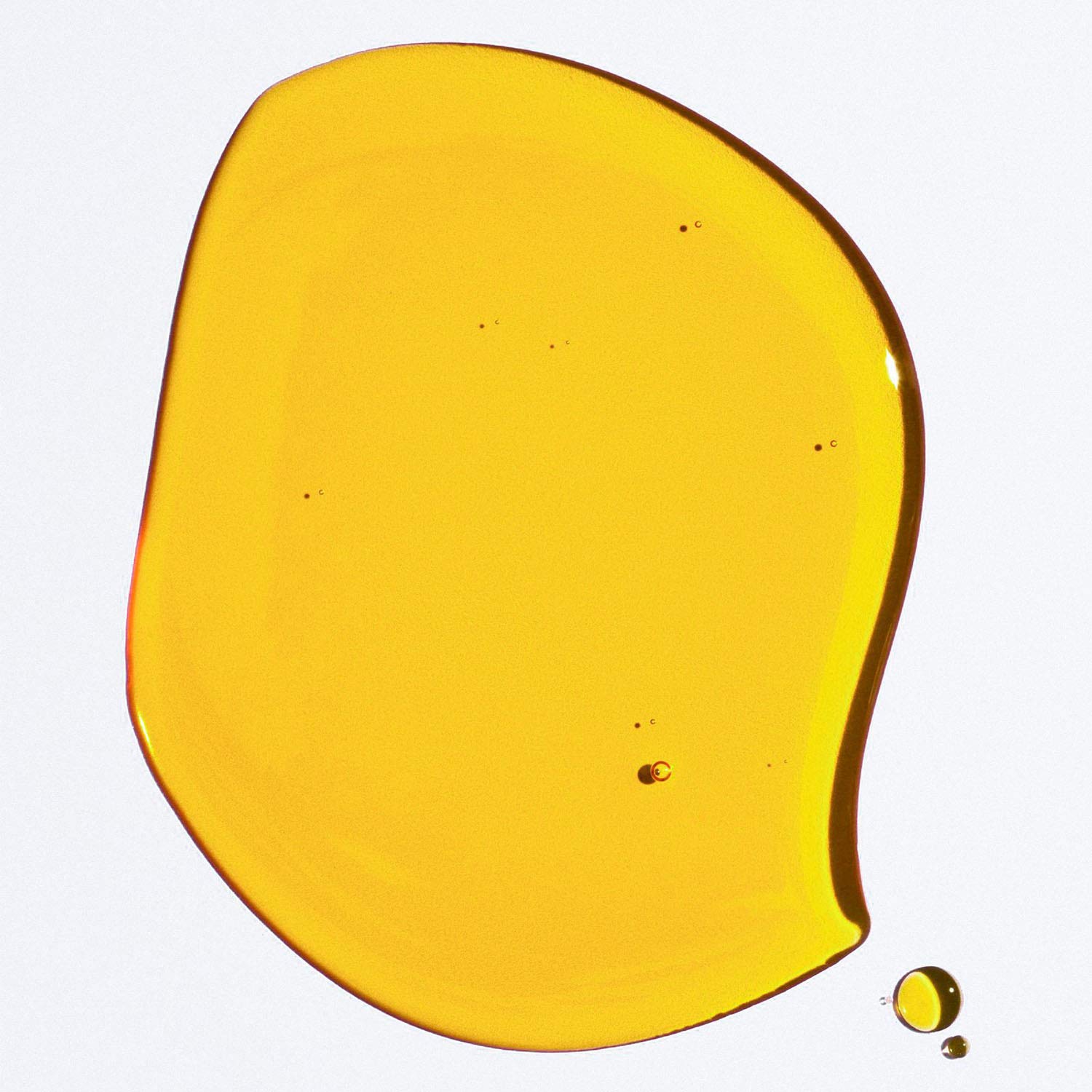 Jojoba, rosehip, and chia oils forming the base blend