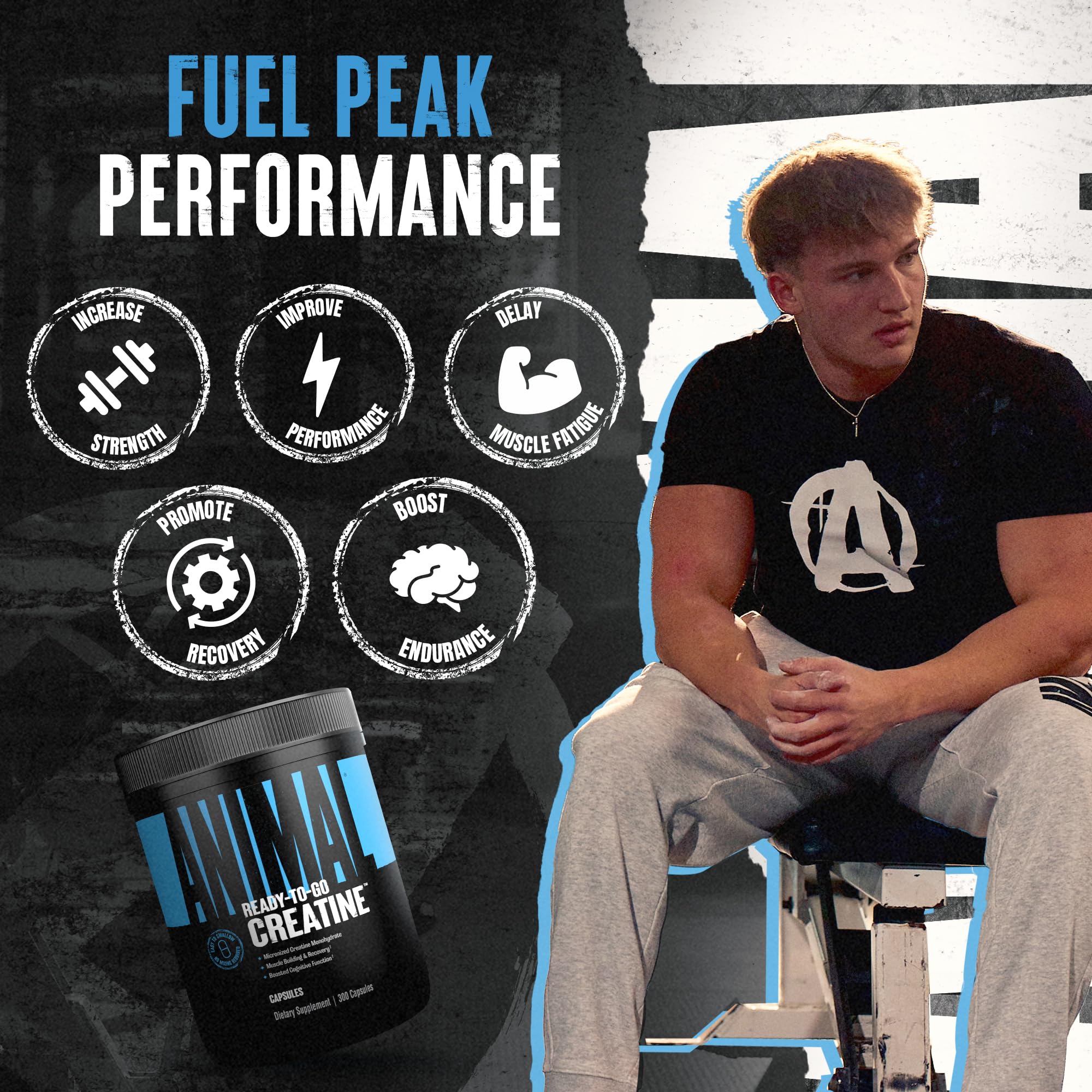 Dosing instruction showing 2 capsules with a meal